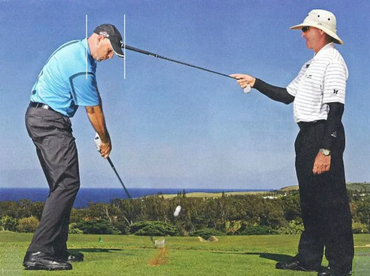 Golf Swing Spine Angle Drill